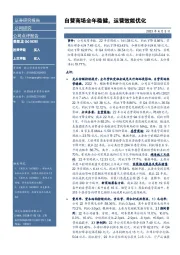 自营商场全年稳健,运营效能优化