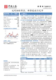 逆风韧性彰显，新势能动力充沛