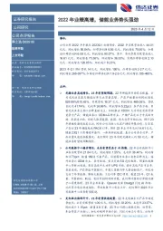 2022年业绩高增,储能业务势头强劲