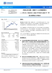 2022年年报及2023年一季度业绩预告点评报告：光储业务高增，数据中心业务稳健增长