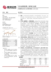 公司简评报告：全年业绩超预期，盈利能力改善