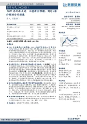 2022年年报点评：业绩符合预期，网外+海外驱动合同提速