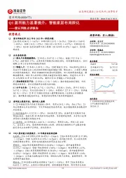 萤石网络点评报告:Q1盈利能力显著提升,智能家居布局深化