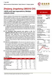 1Q23E profit beat expectations; Multiple catalysts ahead