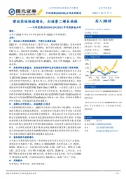 2022年年度报告点评:营收实现快速增长,打造第二增长曲线
