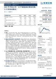 2022年年报点评:22年储能微逆增速亮眼,23年将持续爆发!