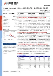 公司信息更新报告：2022Q4业绩阶段性承压，欧洲及独立站快速增长