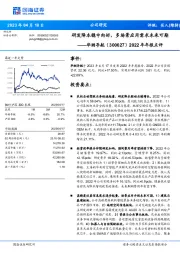 2022年年报点评：研发降本稳中向好，多场景应用需求未来可期