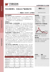 点评报告:需求持续增长,负极龙头产能持续扩张