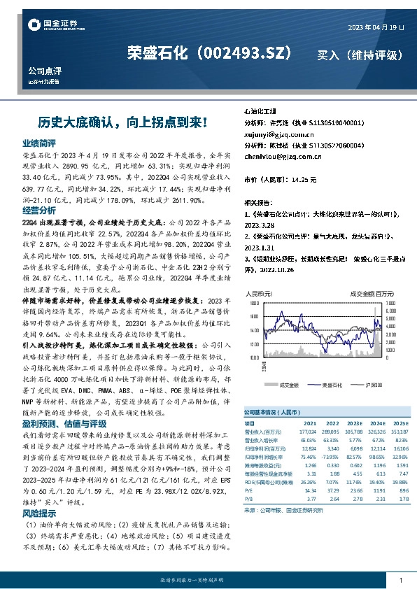 历史大底确认，向上拐点到来！