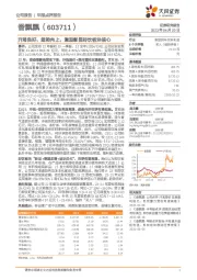 开局良好,趋势向上,激励彰显即饮板块信心