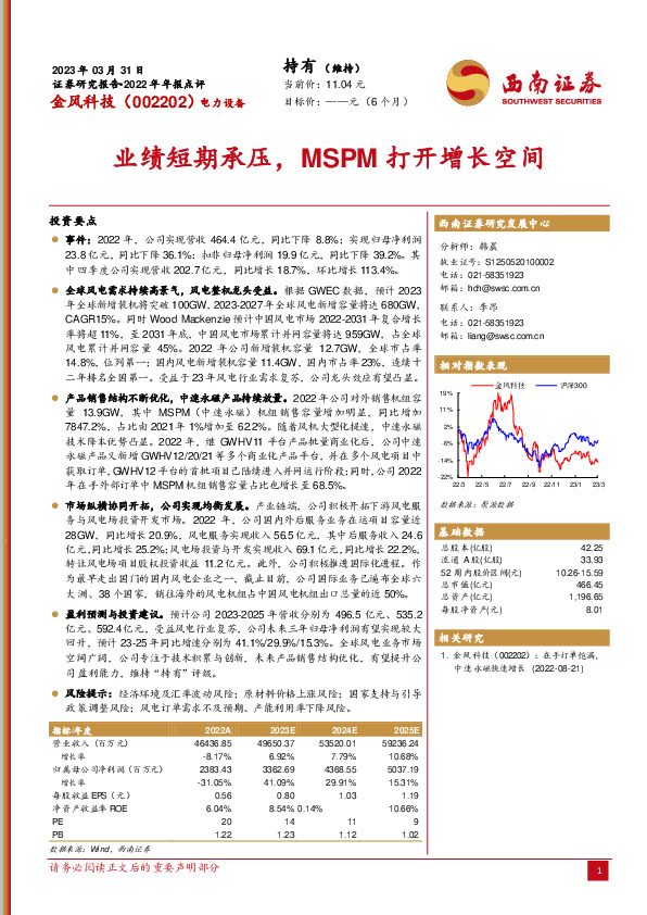 业绩短期承压，MSPM打开增长空间