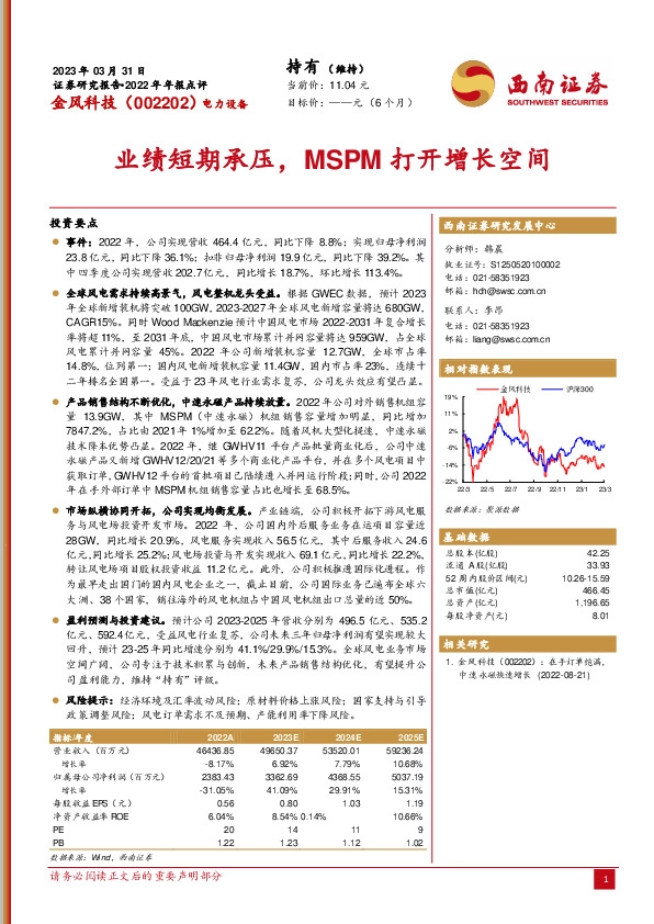 业绩短期承压，MSPM打开增长空间
