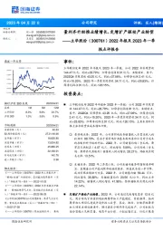 2022年报及2023年一季报点评报告:量利齐升助推业绩增长,定增扩产驱动产业转型