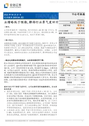 业绩略低于预期,静待行业景气度回升