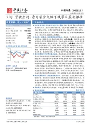 23Q1营收企稳，看好浆价大幅下跌带来盈利弹性