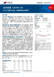 2023Q1业绩环比改善，定增募资建设内蒙项目