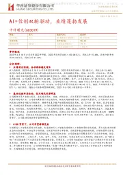 AI+信创双轮驱动，业绩蓬勃发展