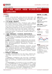 太阳纸业点评报告:22A收入亮眼,业绩优异,林浆纸一体化构筑长期优势