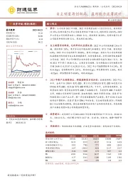 自主销量再创新高，盈利能力显著提升