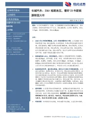 长城汽车:23Q1短期承压,看好23年新能源转型大年