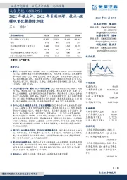 2022年报点评:2022年量利双增,技术+规模双重优势持续加强