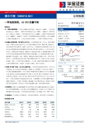 一季报超预期,AQ-300放量可期