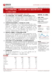 日月股份点评报告：一季报业绩超预期，全球风电铸件龙头重回增长快车道