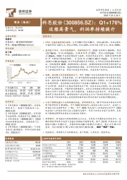 Q1+176%延续高景气，利润率持续提升