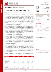 22年业绩下滑，大额订单助力营收上行