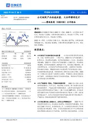 点评报告：公司制剂产品快速放量，大品种静待花开