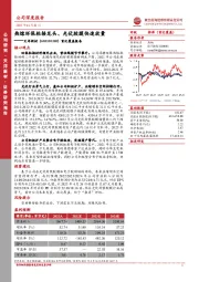 首次覆盖报告:热熔环保粘接龙头、光伏胶膜快速放量