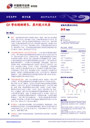 Q1营收稳健增长，盈利能力改善