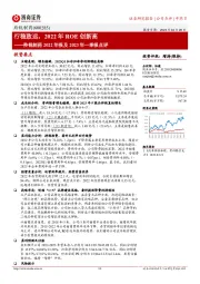 羚锐制药2022年报及2023年一季报点评:行稳致远,2022年ROE创新高