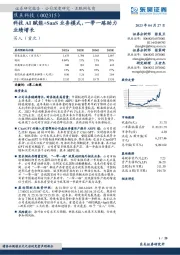 科技AI赋能+SaaS业务模式，一带一路助力业绩增长