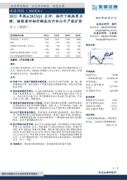 2022年报&2023Q1点评：铂价下跌拖累业绩，继续看好铂价触底回升和公司产能扩张