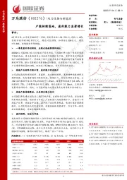 产能持续落地，盈利能力显著增长