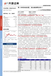 公司信息更新报告：第二曲线快速放量，股权激励彰显信心
