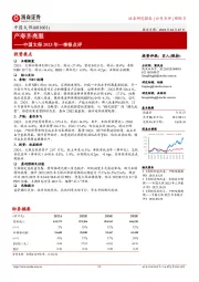 中国太保2023年一季报点评:产寿齐亮眼
