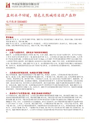 盈利水平回暖,绿色天然碱项目投产在即