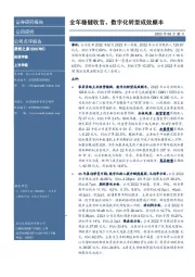 全年稳健收官,数字化转型成效颇丰
