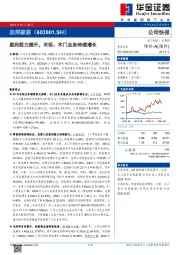 盈利能力提升，衣柜、木门业务持续增长