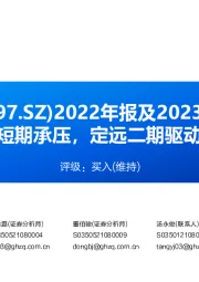 2022年报及2023年一季报点评:2023Q1短期承压,定远二期驱动公司成长