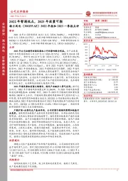 2022年报和2023一季报点评:2022年暂遇低点,2023年放量可期