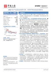 23Q1资产处置收益增厚利润，新材料布局迎高质量增长