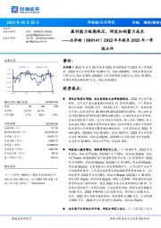2022年年报及2023年一季报点评:盈利能力短期承压,研发加码蓄力成长