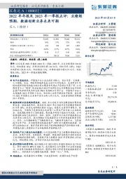 2022年年报及2023年一季报点评:业绩超预期,数据创新业务未来可期