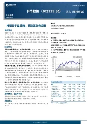 推进双子星战略,新能源业务高增