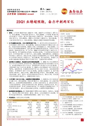 23Q1业绩超预期，奋力冲刺两百亿