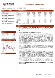 自主盈利表现出众,加速推动电气化转型